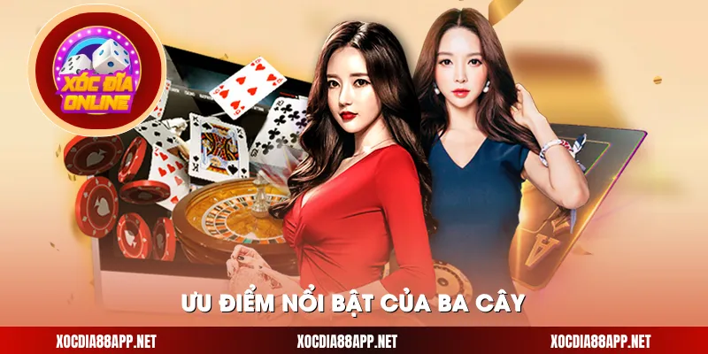 Ưu điểm nổi bật của ba cây